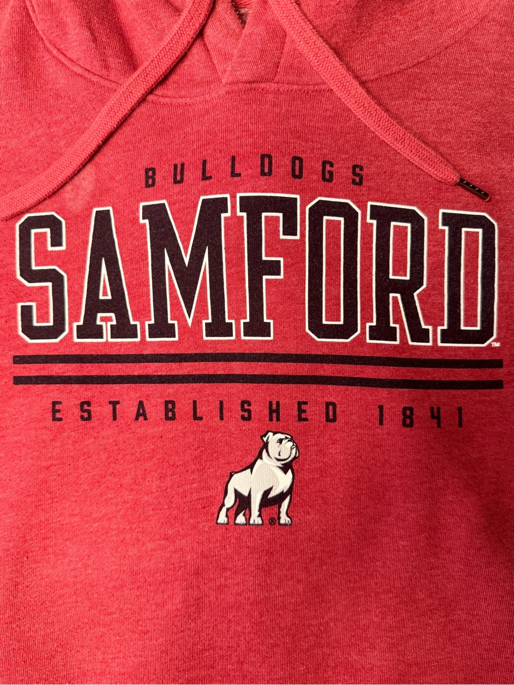 Red League 91 Samford Hoodie